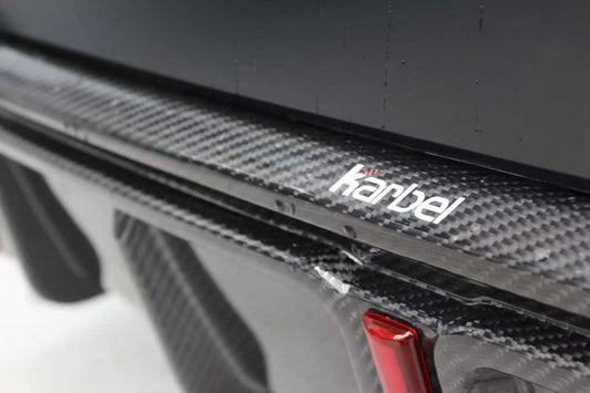 BMW 4 Series 430i M440i G22 G23 2020-ON with Aftermarket Parts - Rear Diffuser & Canards Pre-preg Carbon Fiber from Karbel Carbon