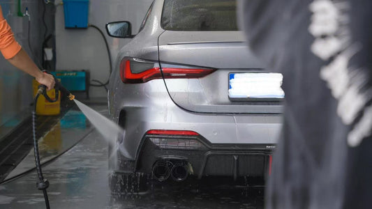 BMW 4 series 430i M440i G22 G23 2020-ON with Aftermarket Parts - Rear Diffuser & Canards Pre-preg Carbon Fiber from Karbel Carbon