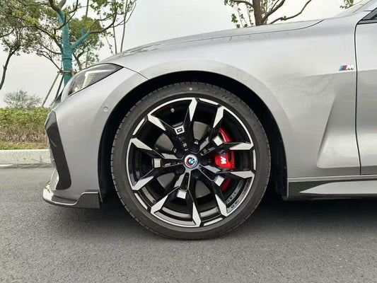 BMW 4 series 430i (with M-package bumper, does not fit base model) M440i G22 G23 2020-ON with Aftermarket Parts - Side Skirts Pre-preg Carbon Fiber from Karbel Carbon