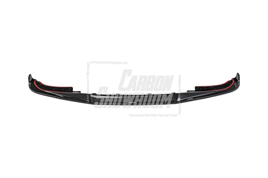 BMW 4 series 430i (with M-package bumper, does not fit base model) M440i G22 G23 2020-ON with Aftermarket Parts - Front Lip Pre-preg Carbon Fiber from Karbel Carbon