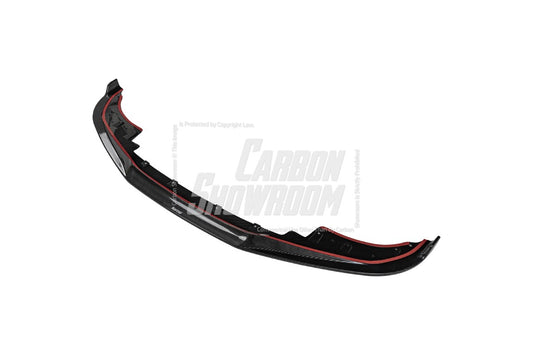 BMW 4 series 430i (with M-package bumper, does not fit base model) M440i G22 G23 2020-ON with Aftermarket Parts - Front Lip Pre-preg Carbon Fiber from Karbel Carbon