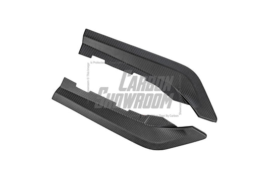 BMW 4 Series Gran Coupe M440i 430i (with M-package bumper, does not fit base model) G26 2022-ON with Aftermarket Parts - Rear Diffuser & Canards Pre-preg Carbon Fiber from Karbel Carbon