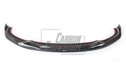 BMW 8 Series M850 840 (With M-Package Bumper) G14 G15 G16 2018-ON with Aftermarket Parts - Pre-preg Carbon Fiber Front Lip from Karbel Carbon