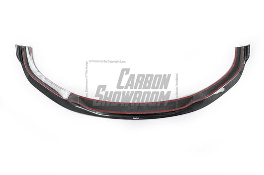 BMW 8 Series M850 840 (With M-Package Bumper) G14 G15 G16 2018-ON with Aftermarket Parts - Pre-preg Carbon Fiber Front Lip from Karbel Carbon