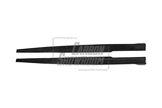 BMW 8 Series M850 840 G16 2018-ON with Aftermarket Parts - Side Skirts Pre-preg Carbon Fiber from Karbel Carbon