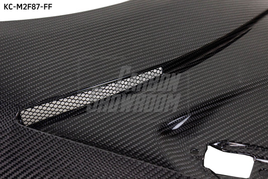 BMW M2 / M2C F87 2016 2017 2018 2019 2020 2021 with Aftermarket Parts - Front Fenders Pre-preg Carbon Fiber from Karbel Carbon