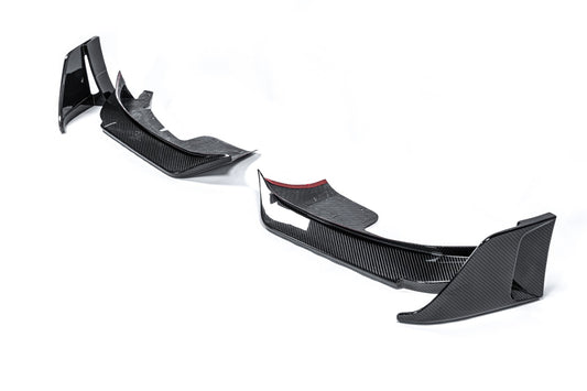 BMW IX xDrive60/50/45 M60 I20 2022-ON with Aftermarket Parts - Front Lip Dry Pre-preg Carbon Fiber from Karbel Carbon
