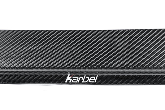 BMW IX xDrive60/50/45 M70/M60 I20 2022-ON with Aftermarket Parts - Rear Lip Spoiler Dry Pre-preg Carbon Fiber from Karbel Carbon
