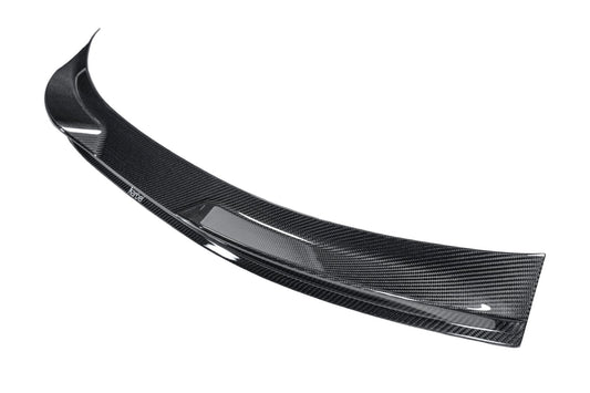 BMW IX xDrive60/50/45 M70/M60 I20 2022-ON with Aftermarket Parts - Rear Lip Spoiler Dry Pre-preg Carbon Fiber from Karbel Carbon