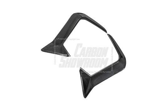 BMW M2 / M2C G87 2023-ON with Aftermarket Parts - Rear Bumper Canards Pre-preg Carbon Fiber from Karbel Carbon