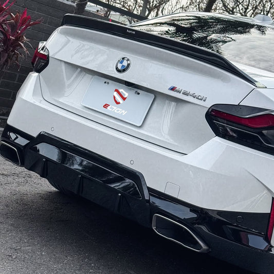 BMW M2/C G87 2023-ON & 2 Series 230i M240i G42 2022-ON with Aftermarket Parts - V1 Rear Spoiler Carbon Fiber from Karbel Carbon