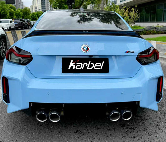 BMW M2/C G87 2023-ON & 2 Series 230i M240i G42 2022-ON with Aftermarket Parts - V1 Rear Spoiler Carbon Fiber from Karbel Carbon