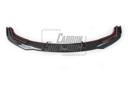 BMW M2/M2C F87 2016 2017 2018 2020 2021 With Aftermarket Parts - Front Lip Pre-preg Carbon Fiber from Karbel Carbon
