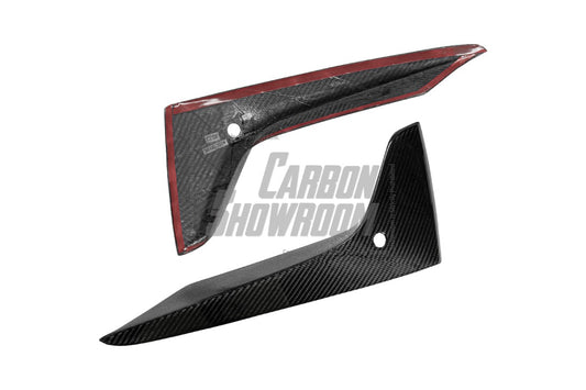 BMW M2/M2C F87 2016 2017 2018 2019 2020 2021 With Aftermarket Parts - Upper Valences Pre-preg Carbon Fiber from Karbel Carbon
