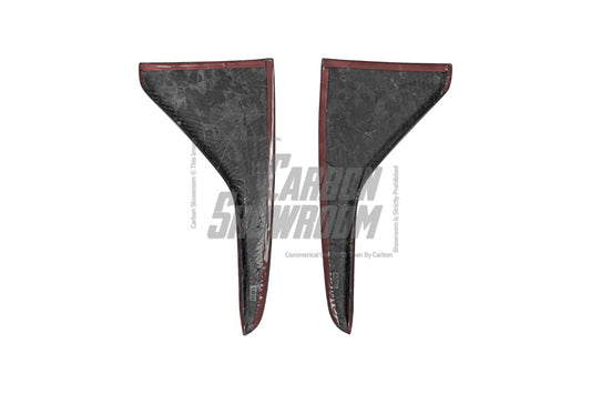 BMW M2/M2C F87 2016 2017 2018 2019 2020 2021 With Aftermarket Parts - Upper Valences Pre-preg Carbon Fiber from Karbel Carbon