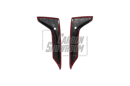 BMW M2/M2C F87 2016 2017 2018 2019 2020 2021 With Aftermarket Parts - Upper Valences Pre-preg Carbon Fiber from Karbel Carbon