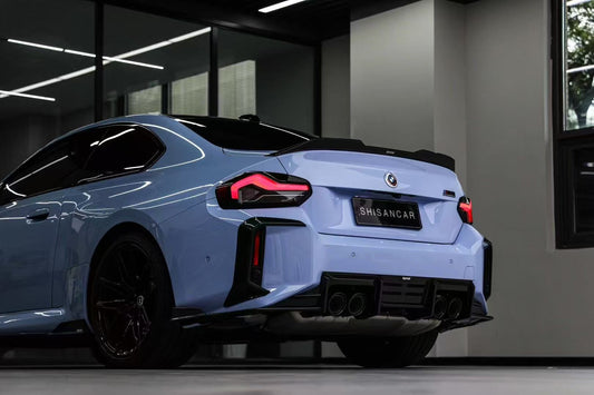 BMW M2/C G87 2023-ON & 2 Series 230i M240i G42 2022-ON with Aftermarket Parts - V2 Style Rear Spoiler Carbon Fiber from Karbel Carbon