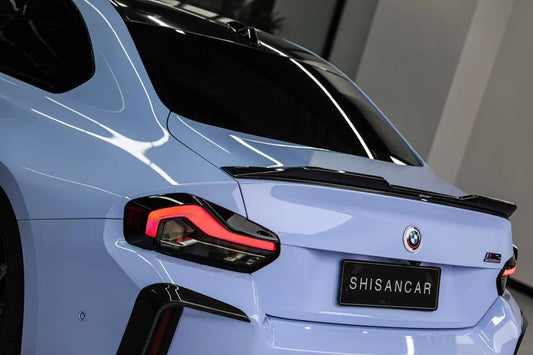 BMW M2/C G87 2023-ON & 2 Series 230i M240i G42 2022-ON with Aftermarket Parts - V2 Style Rear Spoiler Carbon Fiber from Karbel Carbon