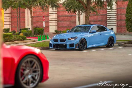 BMW M2 / M2C G87 2023-ON with Aftermarket Parts - Side Skirts Pre-preg Carbon Fiber from Karbel Carbon