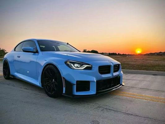 BMW M2 / M2C G87 2023-ON with Aftermarket Parts - Side Skirts Pre-preg Carbon Fiber from Karbel Carbon