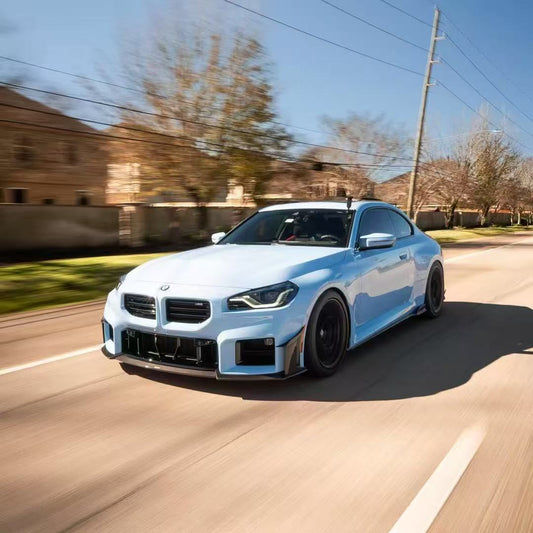 BMW M2 / M2C G87 2023-ON with Aftermarket Parts - Side Skirts Pre-preg Carbon Fiber from Karbel Carbon