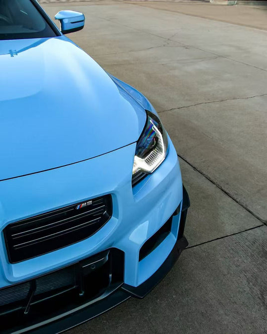 BMW M2 / M2C G87 2023-ON with Aftermarket Parts - Front Lip Pre-preg Carbon Fiber from Karbel Carbon
