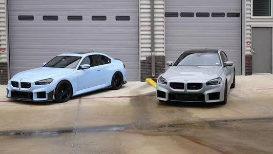 BMW M2 / M2C G87 2023-ON with Aftermarket Parts - Front Lip Pre-preg Carbon Fiber from Karbel Carbon