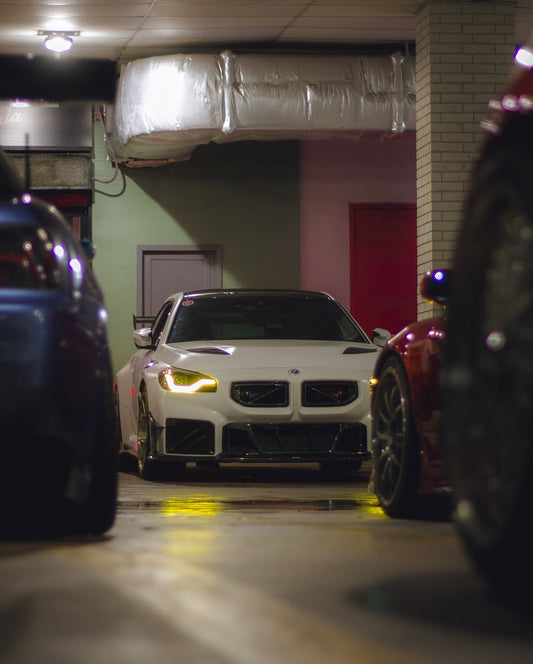 BMW M2 / M2C G87 2023-ON with Aftermarket Parts - Front Lip Pre-preg Carbon Fiber from Karbel Carbon