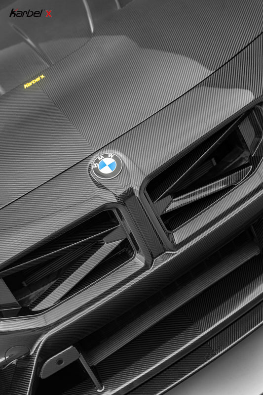 BMW M2CS M2 G87 2023-ON & 2 Series M240i 230i G42 2022-ON with Aftermarket Parts - X Hood Dry Pre-preg Carbon Fiber from Karbel Carbon