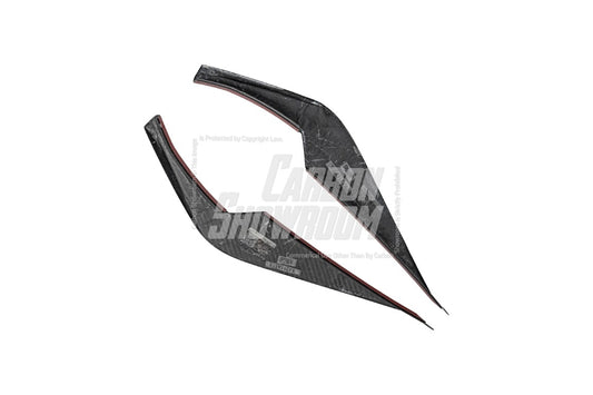 BMW M3 G80 G81 2021-ON & M4 G82 G83 2021-ON With Aftermarket Parts - Front Lip & Upper Lip Trim Replacement Pre-preg Carbon Fiberfrom Karbel Carbon