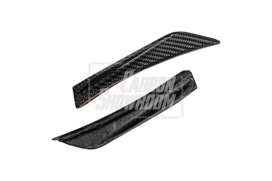 BMW M3 G80 G81 2021-ON & M4 G82 G83 2021-ON With Aftermarket Parts - Front Lip & Upper Lip Trim Replacement Pre-preg Carbon Fiberfrom Karbel Carbon
