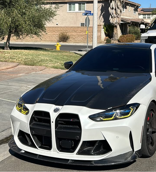 Karbel Carbon Nose Cover for BMW M3 G80 G81 & M4 G82 G83 2021-ON Dry Pre-preg Carbon Fiber