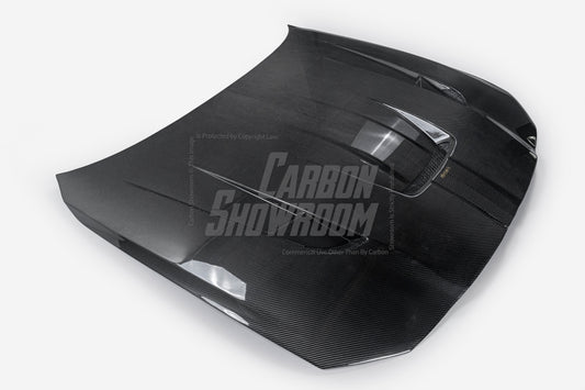 BMW M3 G80 G81 & M4 G82 G83 2021-ON with Aftermarket Parts - X Hood Dry Pre-preg Carbon Fiber from Karbel Carbon