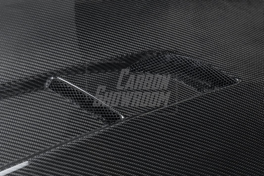 BMW M3 G80 G81 & M4 G82 G83 2021-ON with Aftermarket Parts - X Hood Dry Pre-preg Carbon Fiber from Karbel Carbon