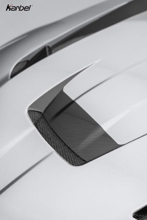 BMW M3 G80 G81 & M4 G82 G83 2021-ON with Aftermarket Parts - X Hood Dry Pre-preg Carbon Fiber from Karbel Carbon