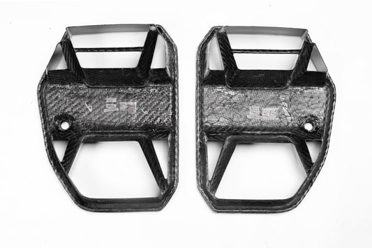 BMW M3 G80 G81 & M4 G82 G83 2021-ON (this grill can ONLY be installed on Karbel X Front Bumper) with Aftermarket Parts - X V1 Front Kidney Grill Dry Pre-preg Carbon Fiber from Karbel Carbon