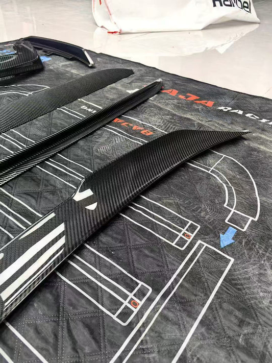 BMW M3 G80 2021-ON & 3 Series 330i M340i G20 (Fits Both Pre-LCI & LCI) 2019-ON with Aftermarket Parts - V2 Style Rear Spoiler Carbon Fiber from Karbel Carbon