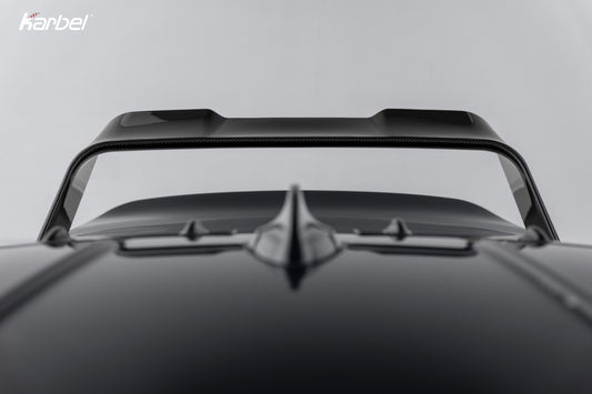 BMW M4 G82 2021-ON & 4 Series G22 430i M440i 2020-ON with Aftermarket Parts - X V4 Rear Wing Dry Pre-preg Carbon Fiber from Karbel Carbon