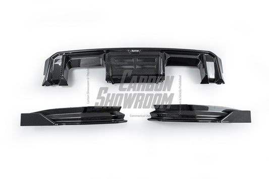 BMW M4 G82 / G83 2021-ON with Aftermarket Parts - Rear Diffuser & Canards Carbon Fiber from Karbel Carbon