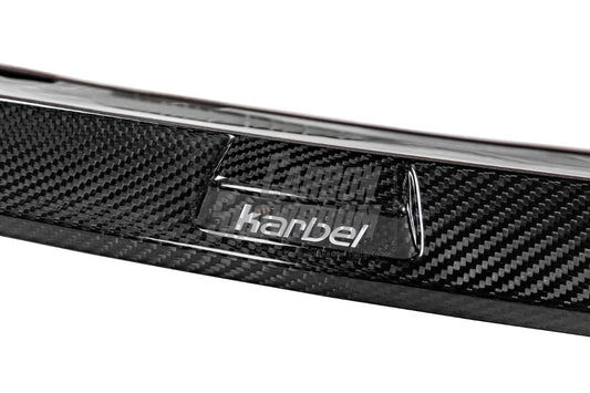 BMW X3 (with M-package bumper) G01 Pre-LCI 2019-2021 & X4 (with M-package bumper) G02 Pre-LCI 2019 2020 2021 with Aftermarket Parts - Front Lip Pre-preg Carbon Fiber from Karbel Carbon