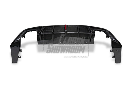 BMW X4 G02 Pre-LCI 2019 2020 2021 with Aftermarket Parts - Rear Diffuser & Canards Pre-preg Carbon Fiber from Karbel Carbon
