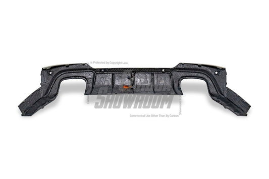 BMW X4 G02 Pre-LCI 2019 2020 2021 with Aftermarket Parts - Rear Diffuser & Canards Pre-preg Carbon Fiber from Karbel Carbon