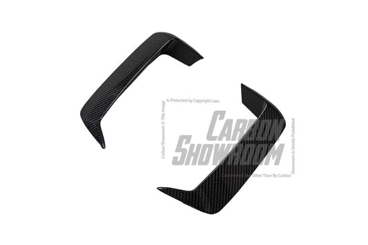 BMW X3M X3MC F97 Pre-LCI 2019 2020 2021 & X4M X4MC F98 Pre-LCI 2019 2020 2021 with Aftermarket Parts - Upper Valences Top & Side Trim Pre-preg Carbon Fiber from Karbel Carbon