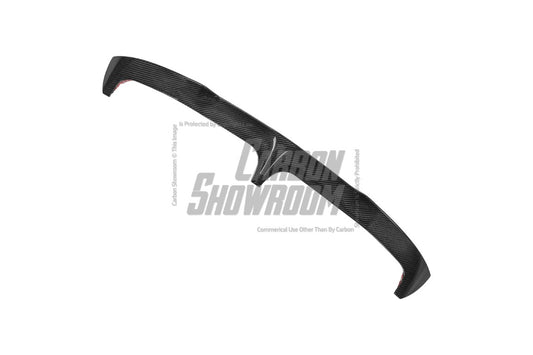 BMW X4M X4MC F98 (Fits Both Pre-LCI & LCI) 2019 2020 2021 2022 2023 2024 & X4 G02 (Fits Both Pre-LCI & LCI) 2019 2020 2021 2022 2023 2024 with Aftermarket Parts - Rear Roof Spoiler Pre-preg Carbon Fiber from Karbel Carbon