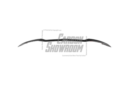 BMW X4M X4MC F98 (Fits Both Pre-LCI & LCI) 2019 2020 2021 2022 2023 2024 & X4 G02 (Fits Both Pre-LCI & LCI) 2019 2020 2021 2022 2023 2024 with Aftermarket Parts - Rear Roof Spoiler Pre-preg Carbon Fiber from Karbel Carbon