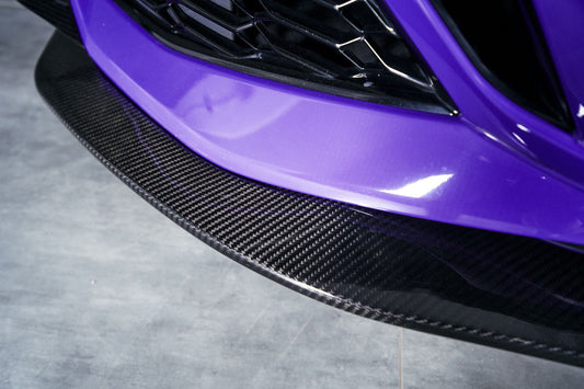 Karbel Carbon Dry Carbon Fiber Front Lip For Audi RS5 B9.5 2020-2025