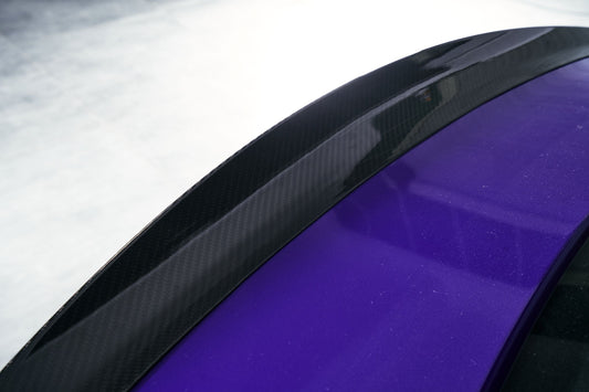 Karbel Carbon V1 Rear Lip Spoiler for Audi RS5 S5 A5 B9 B9.5 2017-Early 2025 Sedan Sportback Dry Pre-preg Carbon Fiber