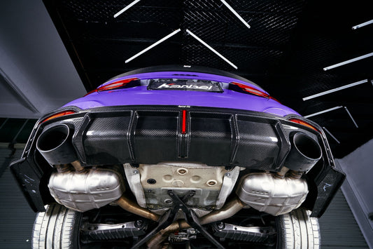 Karbel Carbon Dry Carbon Fiber Rear Diffuser For Audi RS5 B9.5 2020-2025