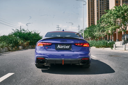 Karbel Carbon Dry Carbon Fiber Rear Diffuser For Audi RS5 B9.5 2020-2025