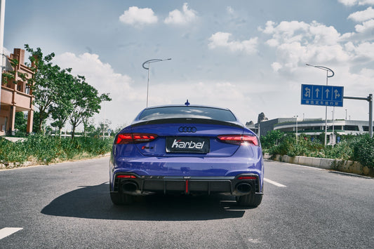 Karbel Carbon Dry Carbon Fiber Rear Diffuser For Audi RS5 B9.5 2020-2025